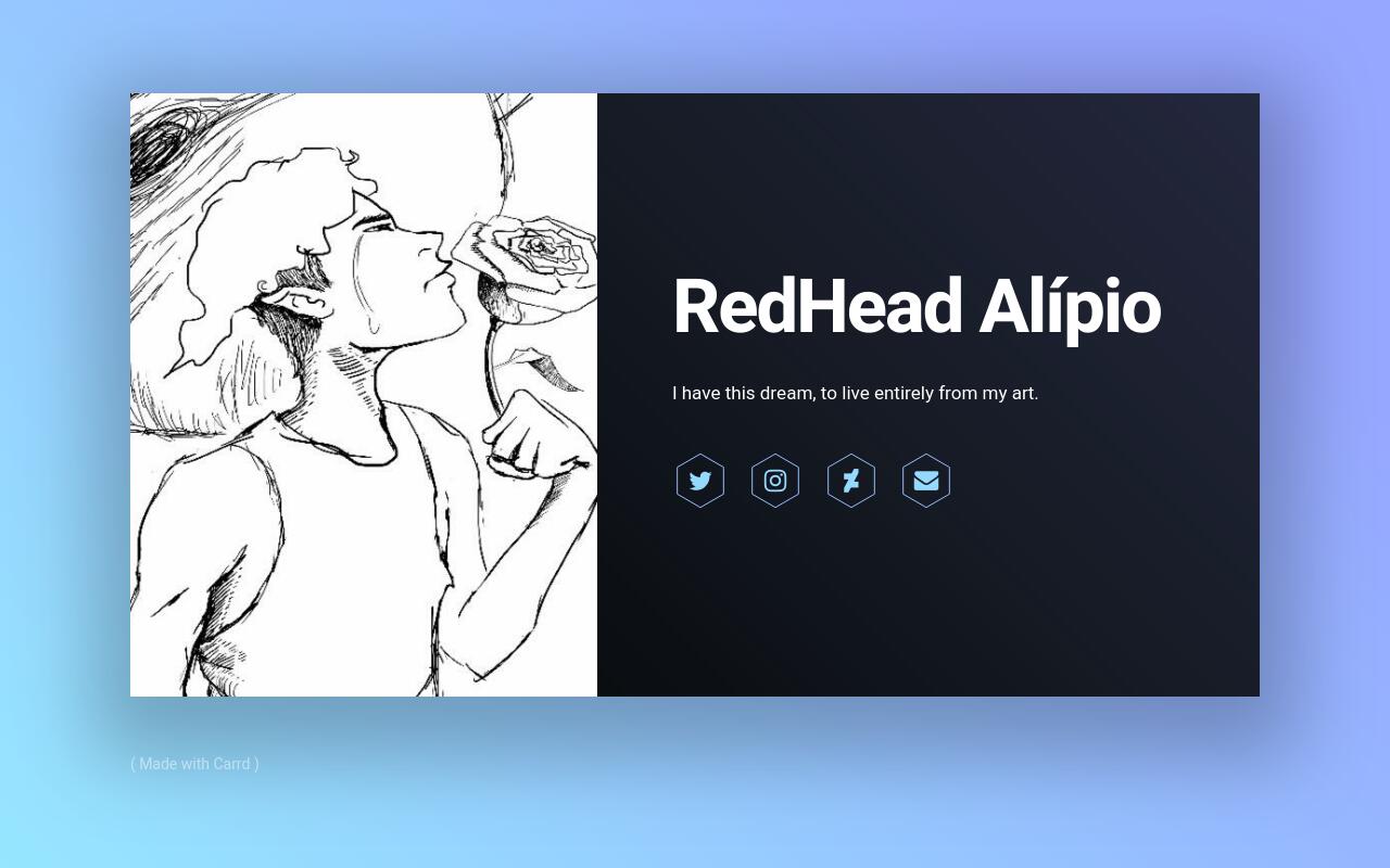 Carrd profile picture for @redhead